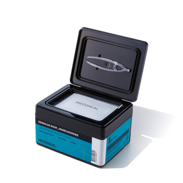 Mediheal Derma 365 Collagen Mask (30 Masks) - Daily Skin Care Mask For Firm Moisturizing To Lift Skin With Collagen Active 3X