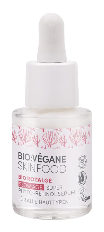 Bio:Vegane Skinfood Organic Red Algae Slow Age Super Phyto-Retinol Serum For All Skin Types 0.5 Fl Oz (15 Ml), 1