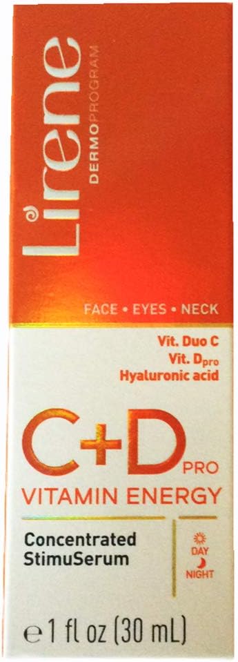 Lirene Vitamin Energy C+D Pro 30+ Concentrated Night Stimuserum 30Ml