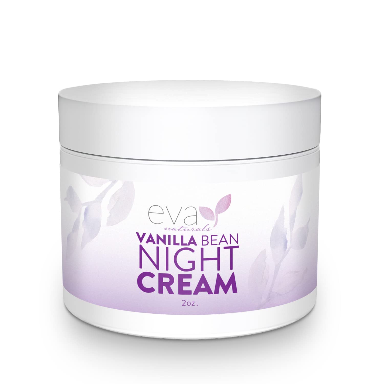 Eva Naturals Vanilla Bean Night Cream by Eva Naturals (60 ml) - With Vitamin E and Green Tea