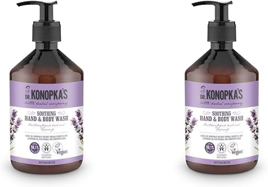 Dr.Konopka'S Soothing Hand And Body Wash, 500 Ml (Pack Of 2)