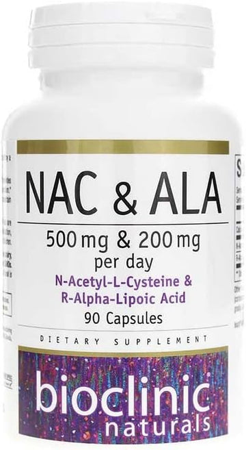 Bioclinic Naturals Nac & Ala 90 Capsules