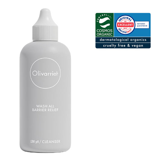 Hydrating Low Ph Facial Cleanser – 6.76 Fl Oz / 200Ml | Gentle Vegan Wash For Sensitive, Dry Skin | Fragrance-Free, Moisturizing, Deep Clean, Skin Barrier Support. Wash All Barrier Relief