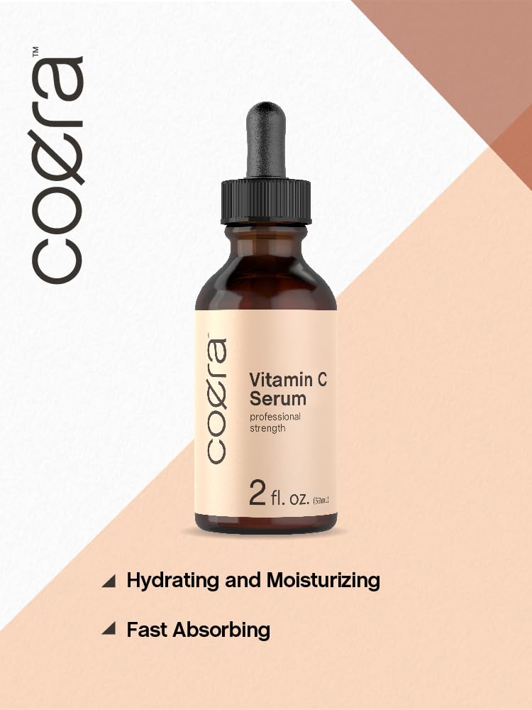 Coera Vitamin C Serum For Face | 2 Oz | Hydrating Serum For Dark Spots | Paraben & Sls Free : Beauty & Personal Care