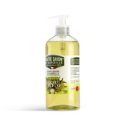 Extra Gentle Liquid Soap With Pump - Verbena Lemon 500 Ml (16.9 Fl Oz)