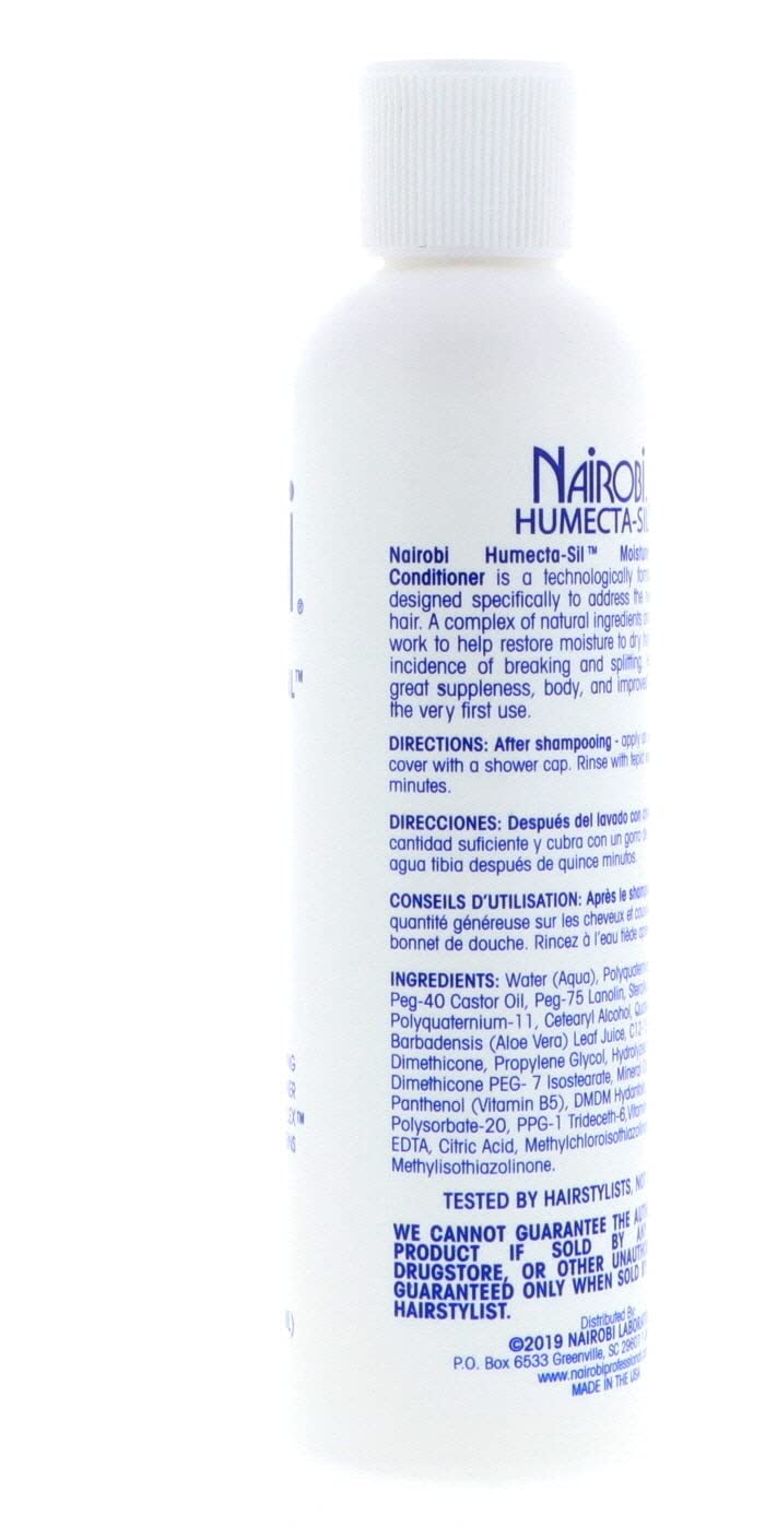 Nairobi Humecta-Sil Moisture Replenishing Unisex Conditioner, 8 Ounce : Standard Hair Conditioners : Beauty & Personal Care
