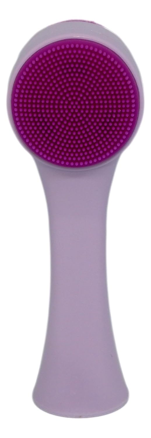 Cala Dual-Action Purple Facial Cleansing Brush : Beauty & Personal Care