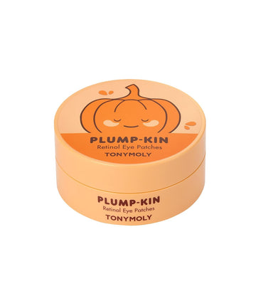 Tonymoly Plump-Kin Retinol Hydrogel Eye Patches, Plump & Smooth Under Eyes For Youthful & Bright Skin, 90 G. (30 Pairs)