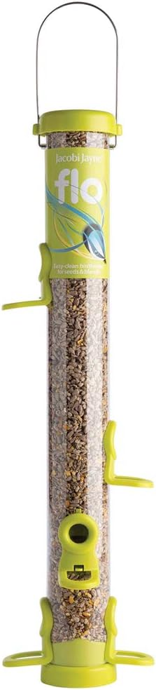 Jacobi Jayne FLO-S3G Bird Feeder, Lime, Large?FLO-S3G