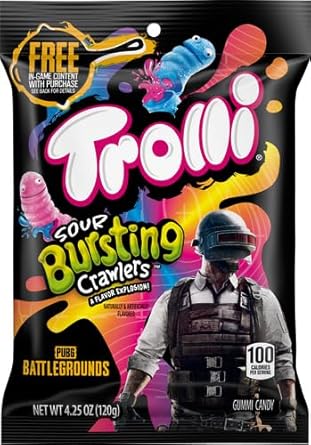 Trolli Sour Bursting Crawlers, 4.25 Ounce