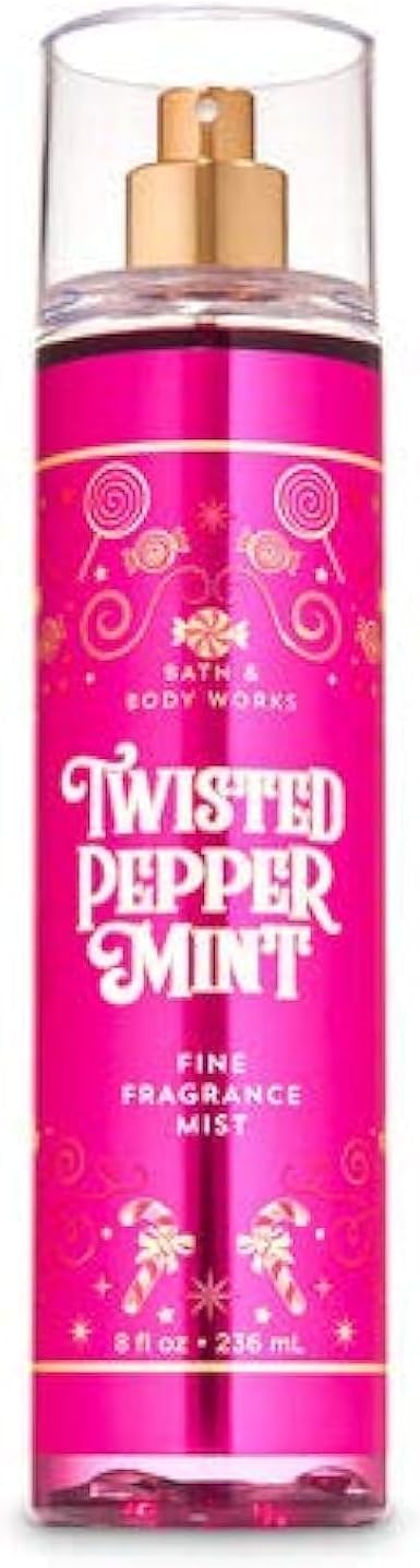Bath And Body Works Twisted Peppermint Fragrance Mist – (236Ml)