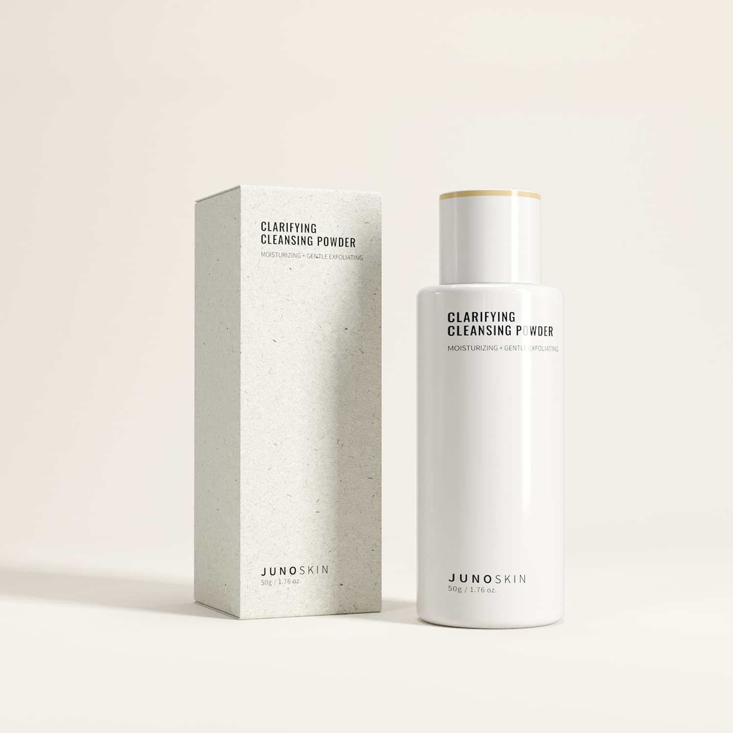 Juno & Co. Exfoliating Face Wash, 10 Ingredients Facial Clarifying Cleansing Powder With Hyaluronic Acid For Extra Hydration 50G / 1.76Oz : Beauty & Personal Care