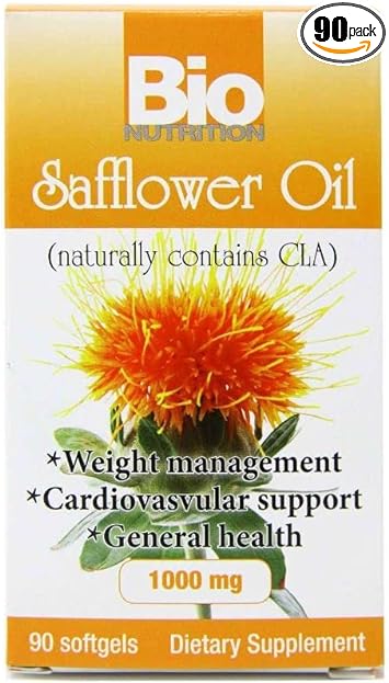 Vffwbb Bio Nutrition Inc Safflower Oil 90 Sgel