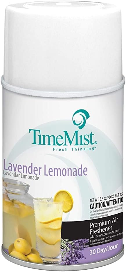 TimeMist 1042757 Lavender Lemon Metered Air Dispenser Refill (Pack of 12) : Health & Household