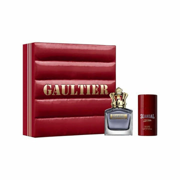 Jean Paul Gaultier Scandal Him Eau De Toilette 3-Pcs Gift Set (Edt 3.4 Fl Oz + Deodorant Spray 5.1 Fl Oz + Edt 0.34 Fl Oz) : Beauty & Personal Care
