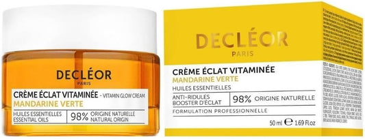 Decléor, Day Cream, Moisturiser, Smooths The Appearance Of Fine Lines, Leaving Skin Energised With A Healthy-Looking Glow, With Green Mandarin Essential Oils And Hyaluronic Acid, Vitamin Glow Cream