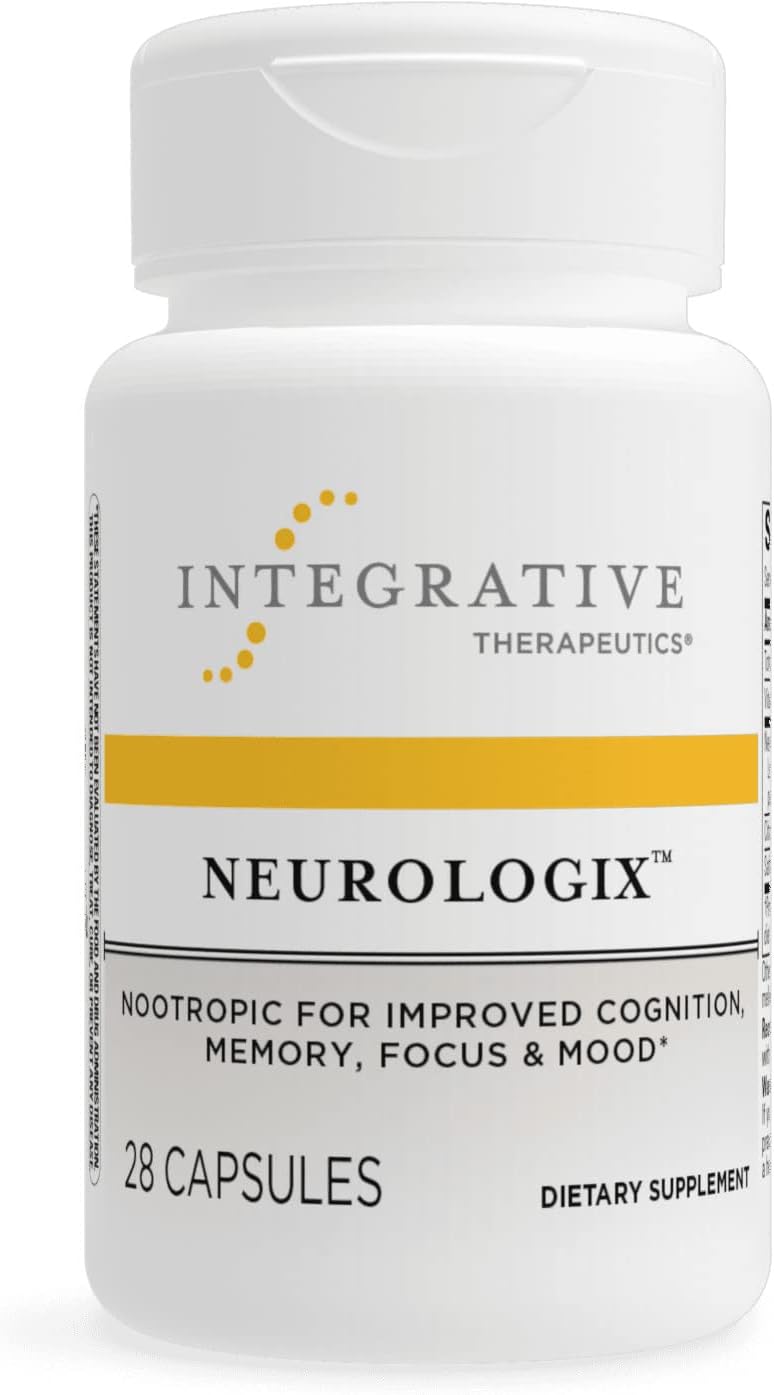 Integrative Therapeutics Neurologix - Cognitive Supplement*- Brain Support Supplement For Memory & Focus* - Nootropic Concentration Supplement* - Brain Health Supplement* - 28 Capsules