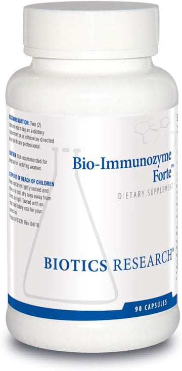 Biotics Research Bio Immunozyme Forte Multivitamin/Mineral To Support Normal, Healthy Immune Function, Echinacea, Cayenne Pepper, Lactobacillus Acidophilus, Probiotics, Amino Acids 90 Capsules
