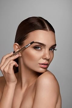 Zuzu Luxe Cream Brow Pencil (Mink - Auburn/Brunette), Effortlessy Sculpt And Define Eyebrows, Natural Finish, Creamy Formula. Natural, Paraben Free, Vegan, Gluten-Free,Cruelty-Free, Non Gmo,0.044 Oz