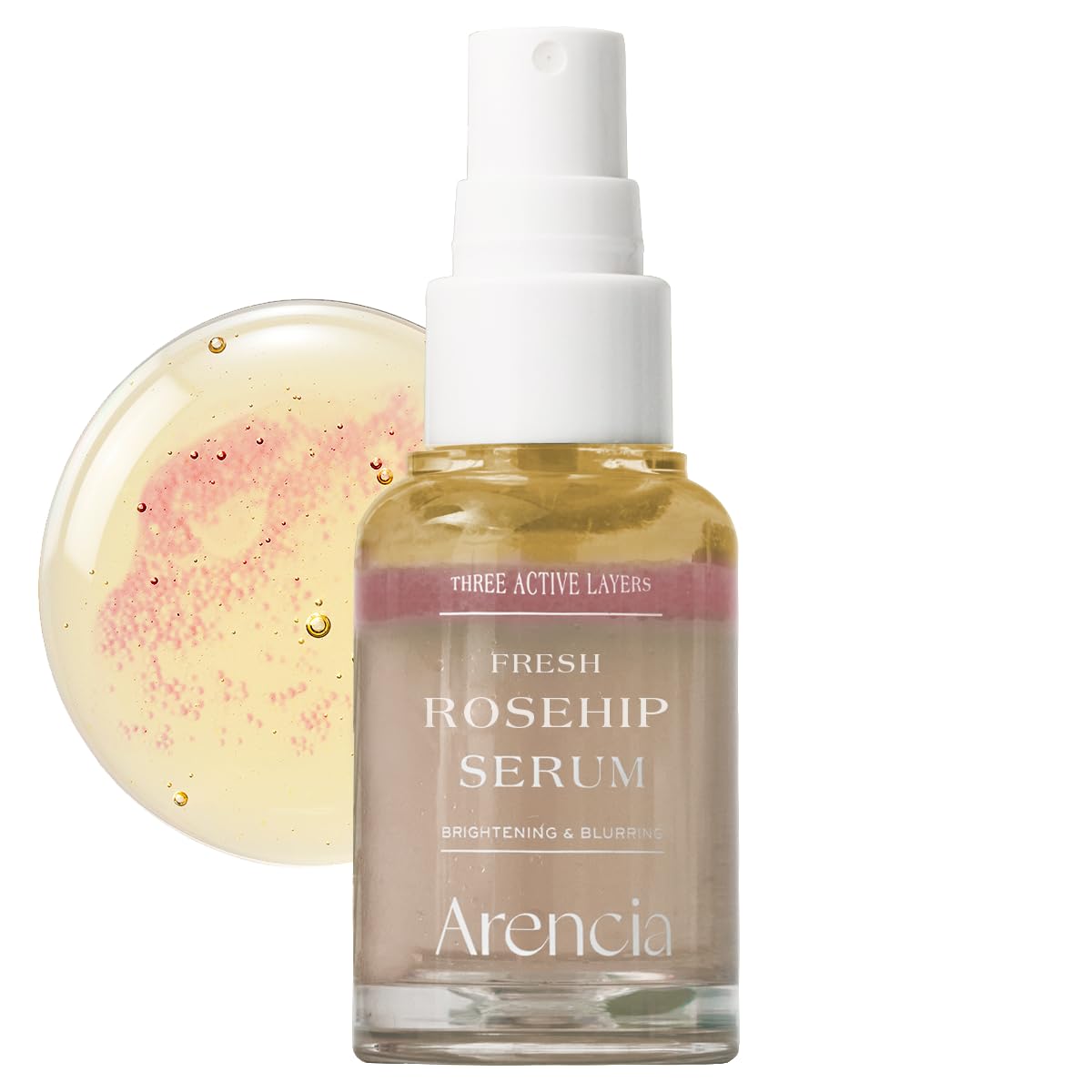 Fresh Rosehip Spray Serum Mist - Anti-Aging, Deep Hydration, Anti Wrinkle, All In One Care - Korean Skincare