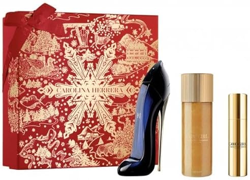 Carolina Herrera Good Girl Eau De Parfum 80Ml Gift Set (Contains 80Ml Edp, 100Ml Leg Elixir And 10Ml Travel Spray)