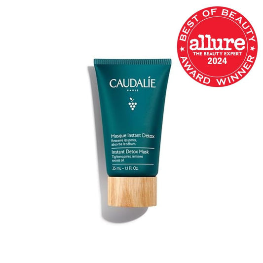 Caudalie Instant Detox Mask, Pore Minimizing Face Mask - 75 Ml : Beauty & Personal Care