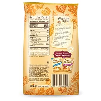 Werther'S Original Soft Cinnamon Crème Caramels, 7.4 Oz Bag