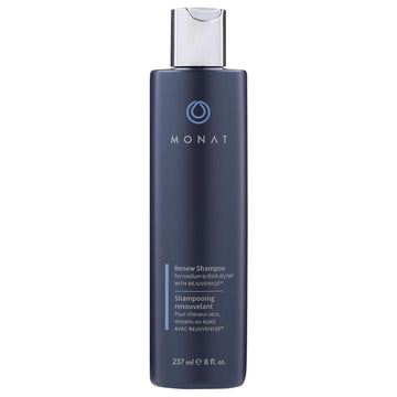 MONAT Renew™ Shampoo Infused with Rejuveniqe® - Moisturizing Shampoo w/Omega Fatty Acids for Medium to Thick Hair. Shine-enhancing, Ultra-hydrating Lather for Dry Hair - Net Wt. 237 ml / 8.0 fl. oz