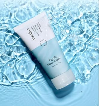 Bonajour] Vegan Peptide Hyaluronic Acid Moisturizing Cream For Oily Skin & Sensitive Skin (Lightweight Face Moisturizer), Best Anti Aging & Wrinkle, Repair, Brightening Care Lotion 3.38 Fl. Oz