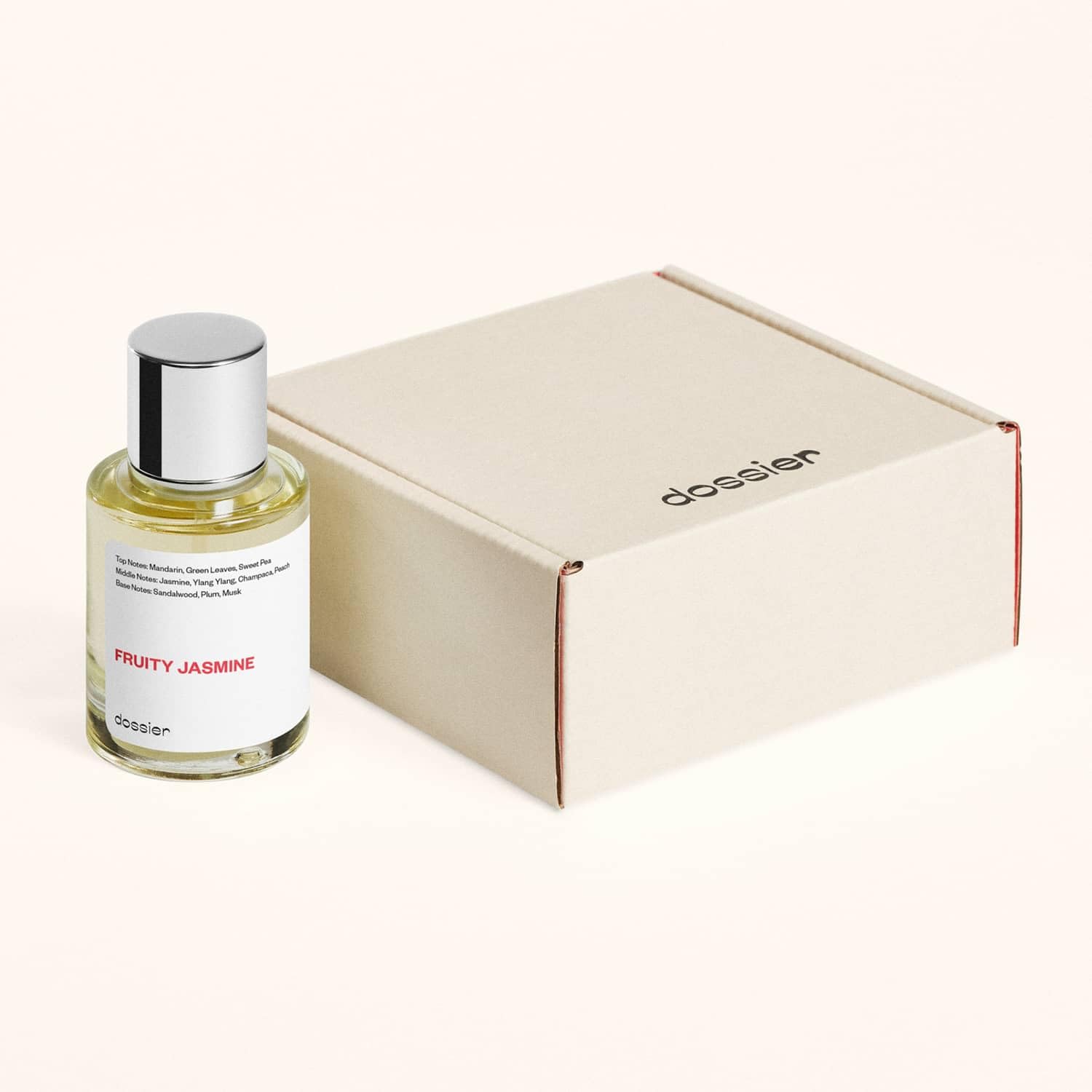 Dossier - Fruity Jasmine - Eau De Parfum - Luxury Perfume - Paraben-Free - Vegan - For Women - Fragrance 1.7 Fl Oz (Spray 50Ml) : Beauty & Personal Care