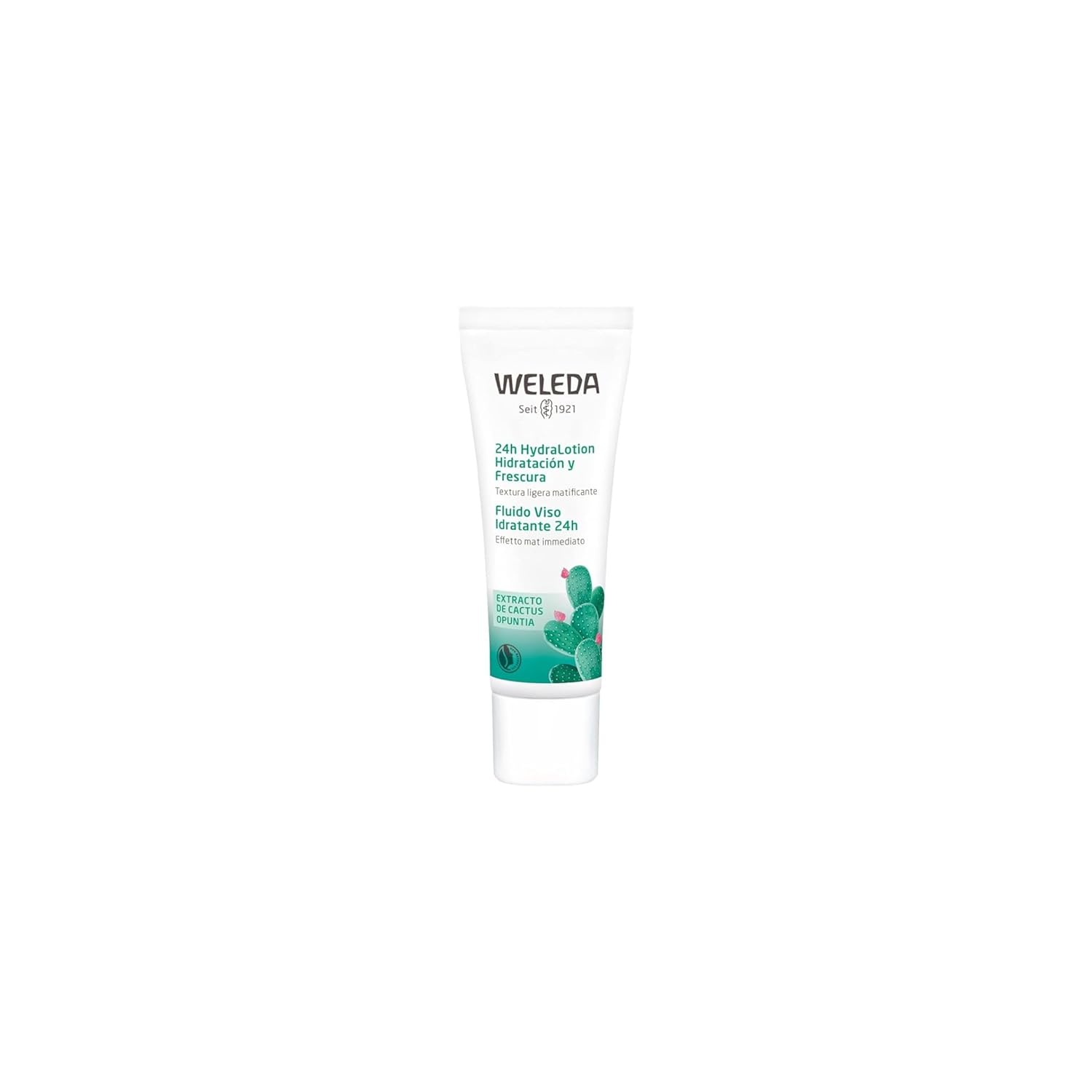 Weleda Sheer Hydration Daily Dew Face Lotion, 1 Fluid Ounce, Plant Rich Moisturizer with Prickly Pear Cactus Extract and Aloe Vera