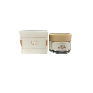 Skincare Rice Cream, Improves Moisture Skin Nourishes Deeply, Shine and Rice Cream, Rice Cream For a Glowing Look -50g
