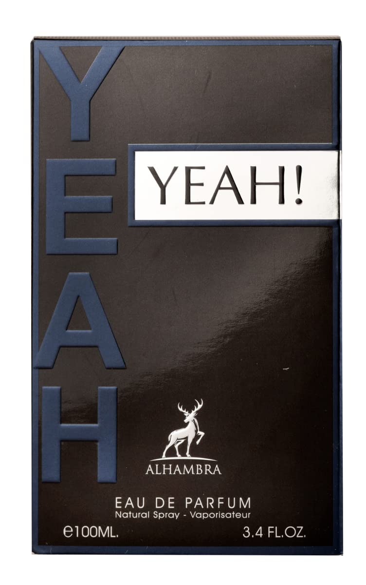 Maison Alhambra Yeah! Eau De Parfum Spray For Men, 3.4 Ounce : Beauty & Personal Care