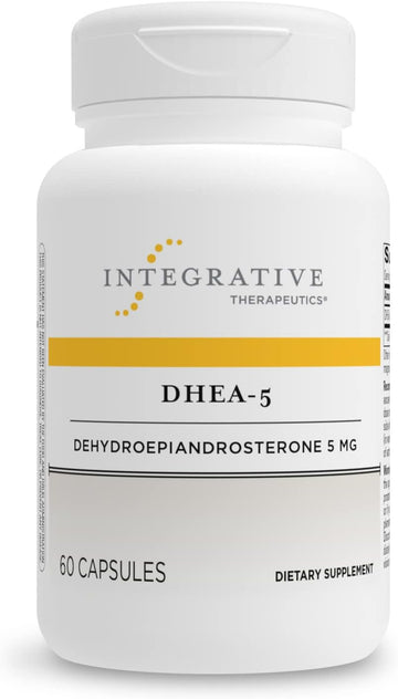 Integrative Therapeutics Dhea-5 - For Women And Men - Gluten Free - Dairy Free - Vegan - 60 Capsules