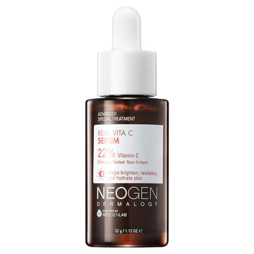 Neogen Dermalogy Real Serum Collection - Niacinamide, Vitamin C, Retinol, Bakuchiol, Panthenol, Peptide To Combat Acne, Pigmentation, Wrinkles, Dry Skin, Dullness - Korean Skin Care