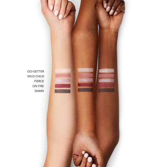 Buxom Forever Babe Iconic Nudes Eyeshadow Palette, High Pigment Eye Shadow Shades, Long-Lasting, Primer-Infused Eyeshadows, Blendable, Cruelty Free : Beauty & Personal Care