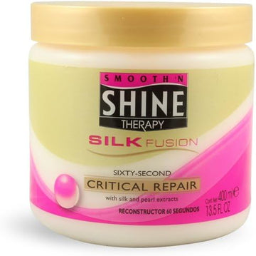 Smooth N' Shine Silk Fusion, Critical Repair Reconstructor, 13.5 Oz. : Beauty & Personal Care