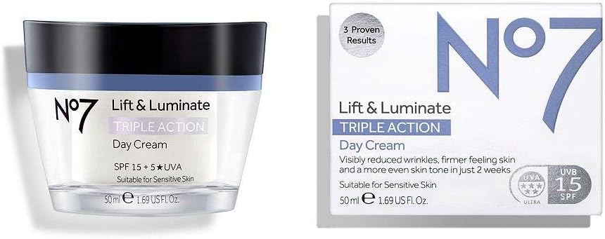 No7 Lift & Luminate Triple Action Day Cream Spf 15 50Ml