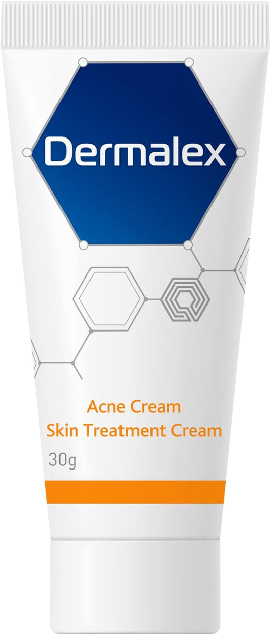 Dermalex Acne Treatment Cream – Clinically Proven To Treat Mild To Moderate Acne Symptoms – 30 G (Pack Of 2)