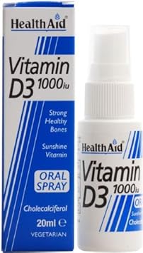 HealthAid Vitamin D3 200iu Drops, Strawberry, 15 Millilitre : Amazon.co.uk: Health & Personal Care