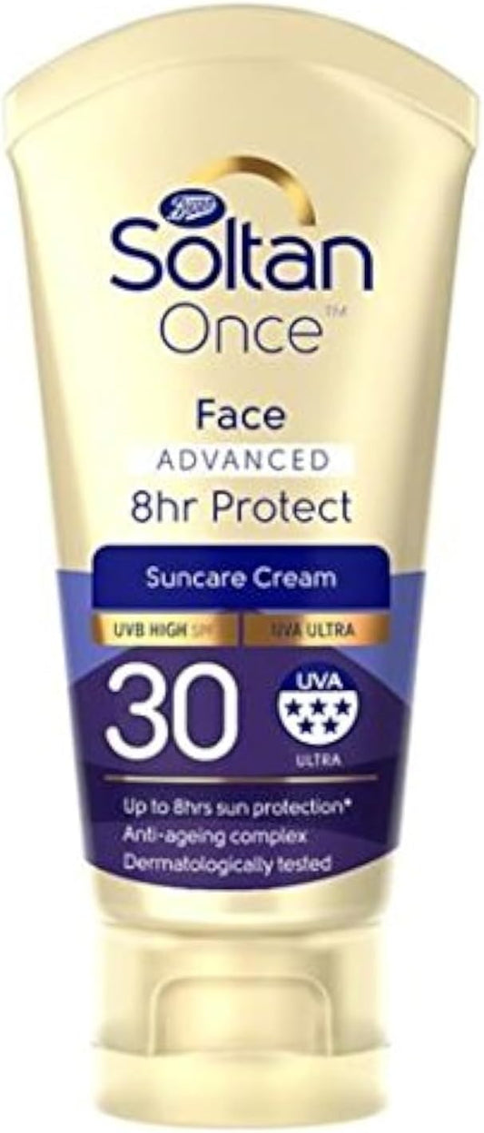 Soltan Once Face Advanced 8Hr Protect Face Lotion Spf30 50Ml