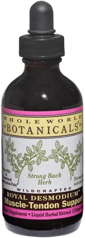 Whole World Botanicals, Royal Desmodium, Muscle/Tendon Liquid, 4 Oz