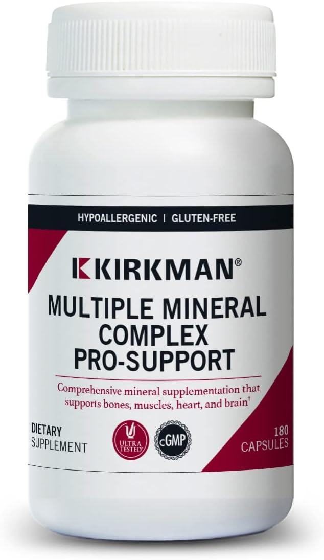 Kirkman Multiple Mineral Complex Pro-Support - Hypoallergenic | 180 Ve