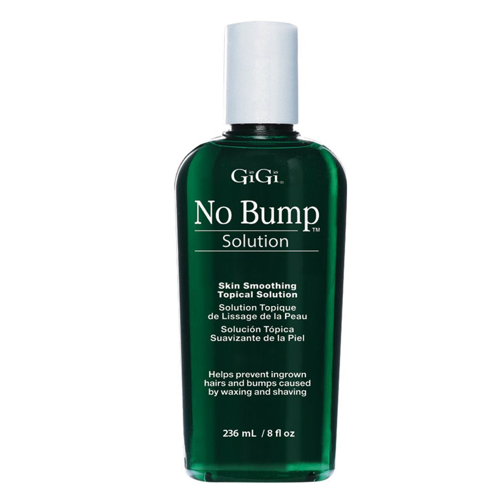 GiGi No Bump Skin Smoothing Topical Solution for after shaving, waxing or laser hair removal treatment 8 fl oz