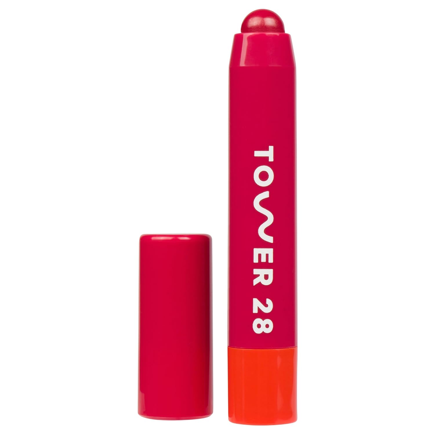 Tower 28 Juicebalm Tinted Lip Balm - Hydrating Lip Color With Shea Butter And Marula Oil - Clean, Cruelty Free, And Vegan Lip Care - Shade: Drink, A Juicy Berry, 0.09 Fl Oz / 2.7 Ml