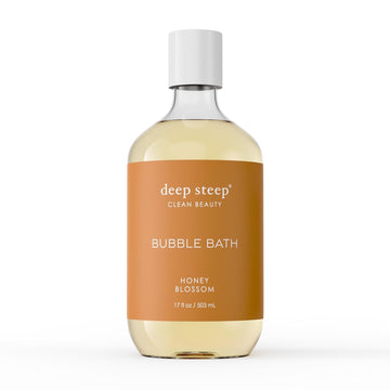 Deep Steep Bubble Bath, Coconut Lime, 17 Oz – Soothing Soak With Shea Butter, Argan Oil, Aloe Vera & Coconut Oil – Vegan, Sulfate-Free, Ph-Balanced Clean Beauty