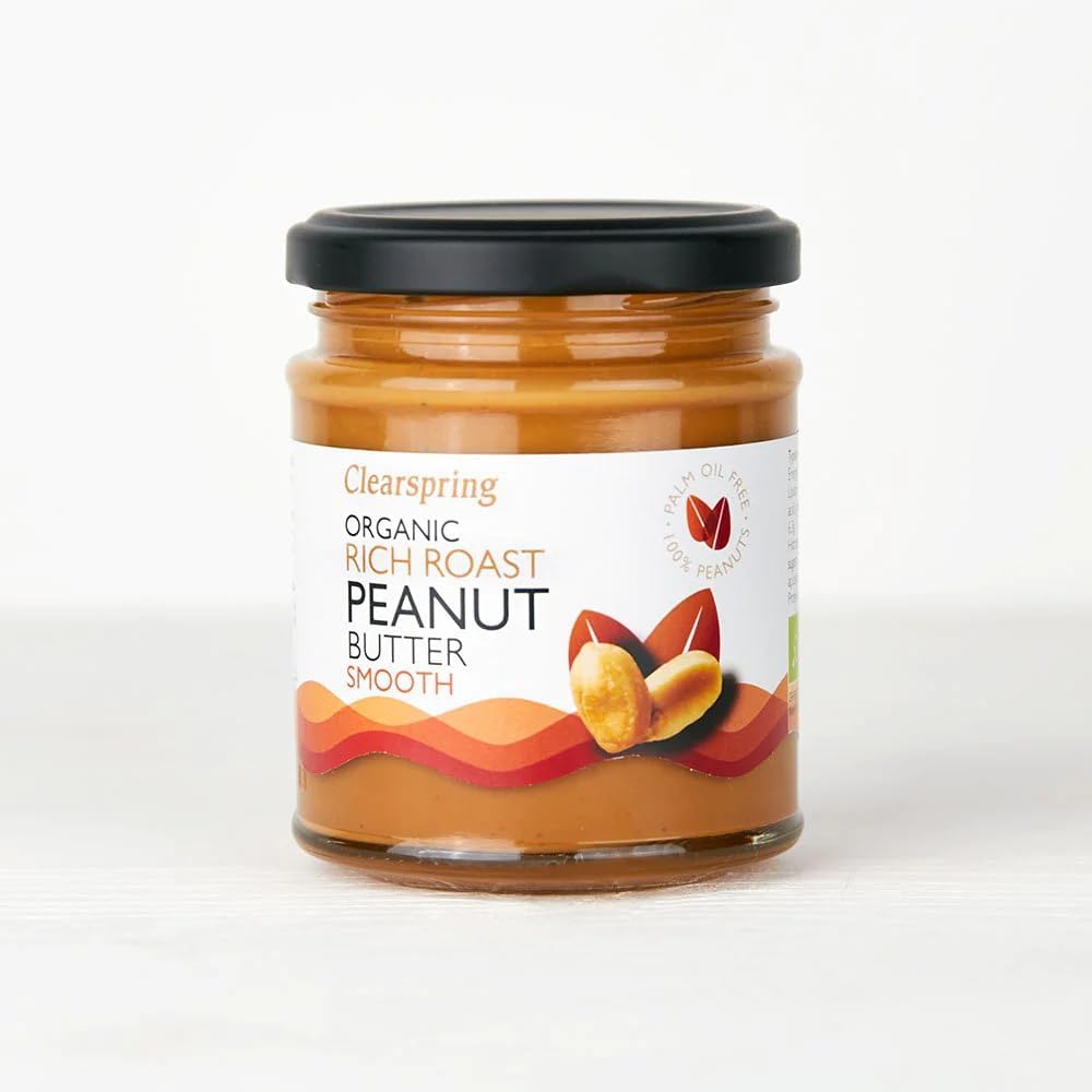Clearspring Organic Rich Roast Peanut Butter - Smooth - 170G