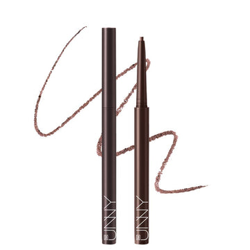 Im Unny Skinny Fit Slim Eyeliner Pencil S05. Amber Brown, All Day Waterproof, Smooth Easy Drawing, Long Lasting Gel Soft Touch For Vivid Color, 1 Count Korean Makeup