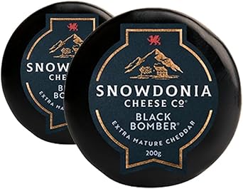 Snowdonia Black Bomber Extra Mature Cheddar Cheese Gift Hamper 2X 200G With Stockan'S Thin Orkney Oatcakes Crackers