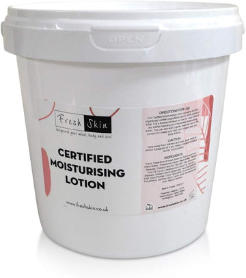 Freshskin Beauty LTD | 1KG Certified Moisturising Lotion - 90.85% organically certified ingredients (1000g)